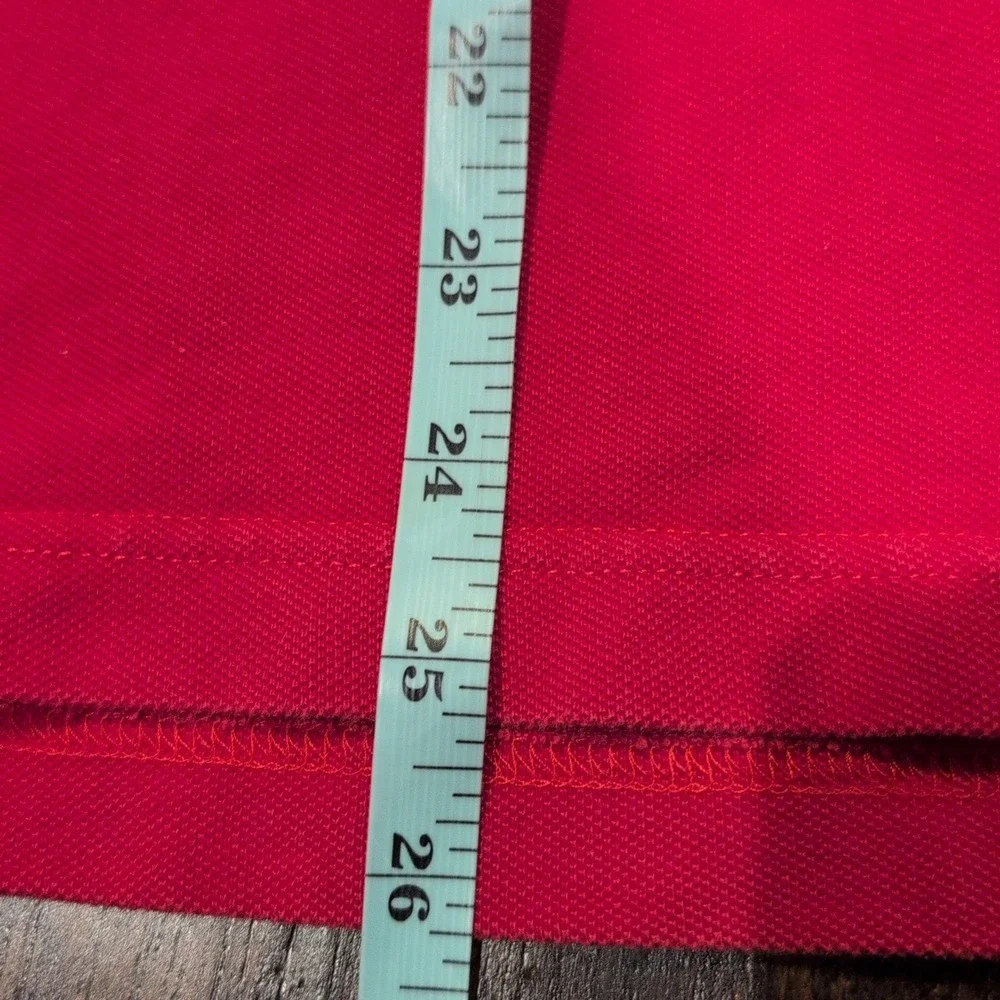 Vintage Warner Bros Pepe Le Pew Embroidered Mens Red‎ Polo Shirt Size Medium 90s